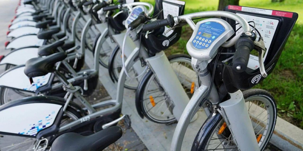 Работа велопроката в Западном Дегунине продлена до конца ноября